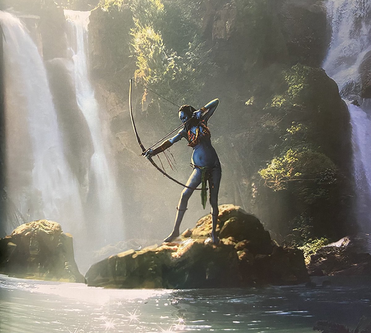 neteyamtesuli's tweet photo. the parallel concept art of neytiri and neteyam https://t.co/hXBfs4Z9xB