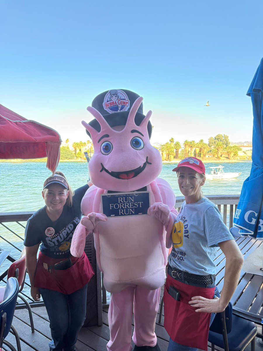 BubbaGumpCo's tweet photo. Run don't walk to Bubba Gump Shrimp Co. for dinner this weekend!🏃‍♂️🏃‍♂️ https://t.co/fTb8vxdNjU