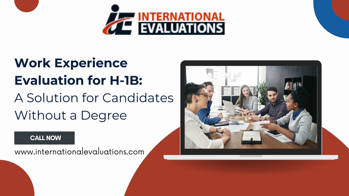 Inevaluations's tweet photo. 🎯 No degree? No problem.
Turn work experience into academic equivalency for H-1B!
✅USCIS-compliant evaluations
✅3:1 experience-to-education rule
✅Fast turnaround

📩info@internationalevaluations.com
🌐https://t.co/xxWPXleeAr
#H1B #NoDegreeNoProblem #WorkExperienceEvaluation https://t.co/hXGkNFXQLj