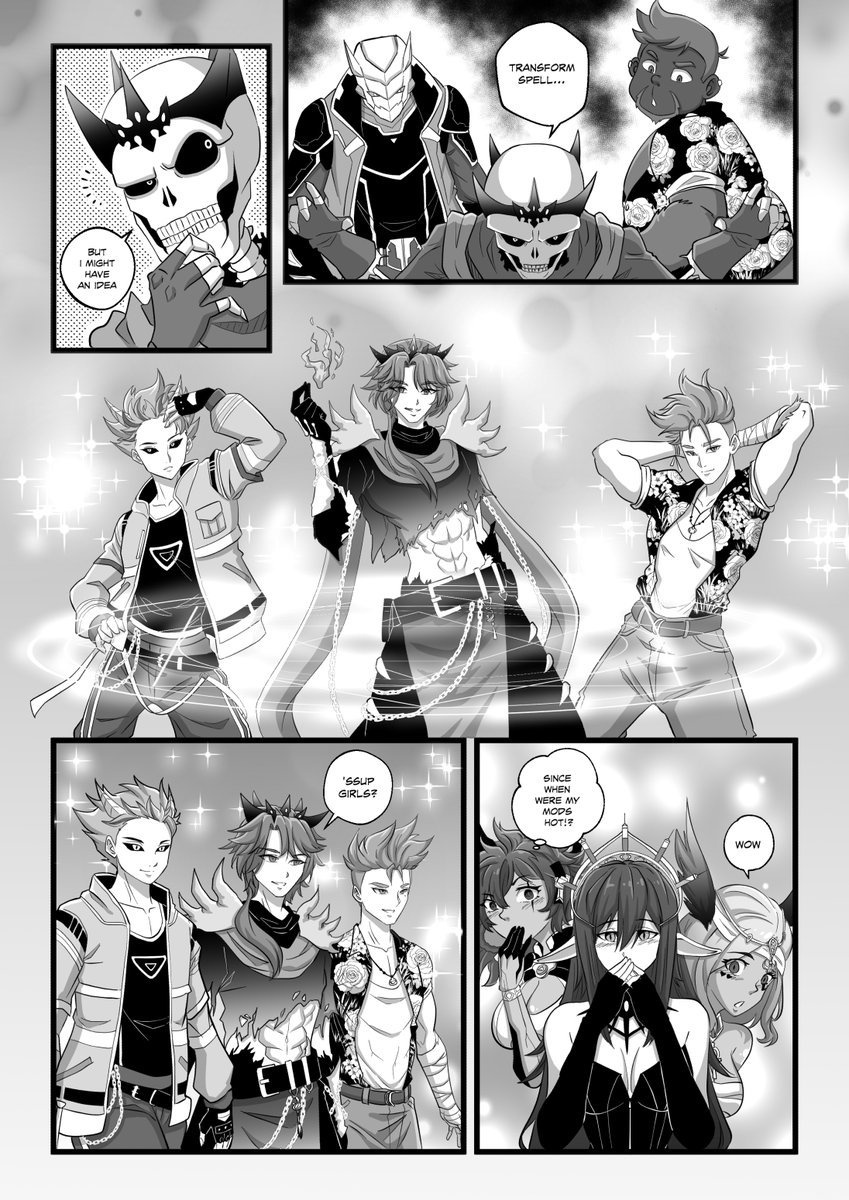 kerberos_lord's tweet image. Sorry for keeping you waiting, @KokoNutsVT @LaynaLazar @Trickywii , @TangOrangutan @VTuber_Sol and I just had to freshen up a bit. #kokontent #TrickyPiccy #TrickPix #ConTang #DrawSol #Bonebrush