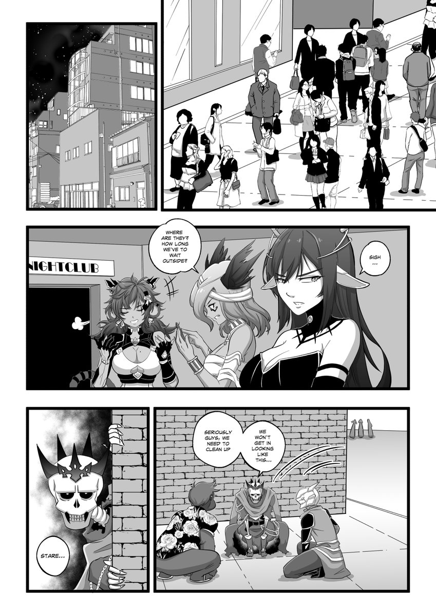 kerberos_lord's tweet image. Sorry for keeping you waiting, @KokoNutsVT @LaynaLazar @Trickywii , @TangOrangutan @VTuber_Sol and I just had to freshen up a bit. #kokontent #TrickyPiccy #TrickPix #ConTang #DrawSol #Bonebrush