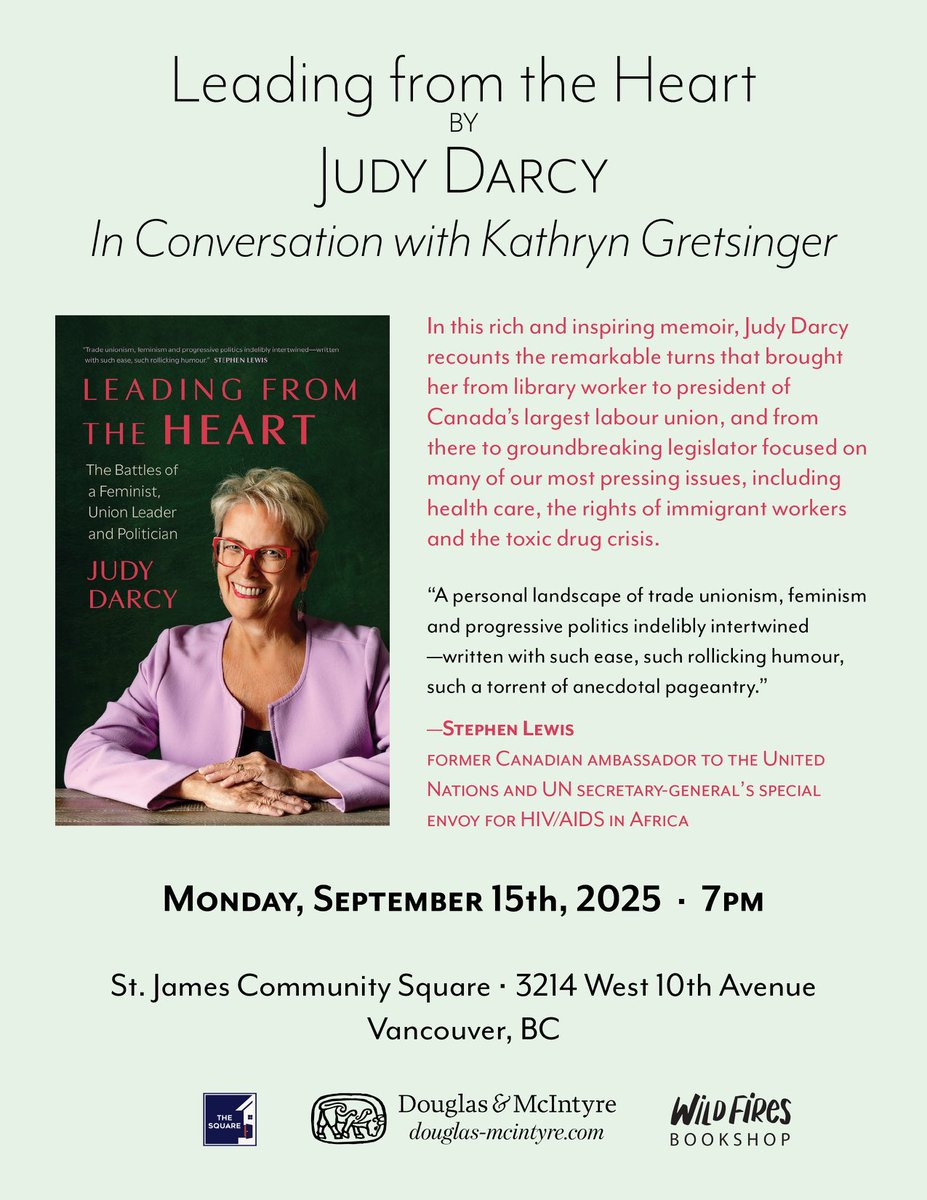 Judy Darcy tweet media