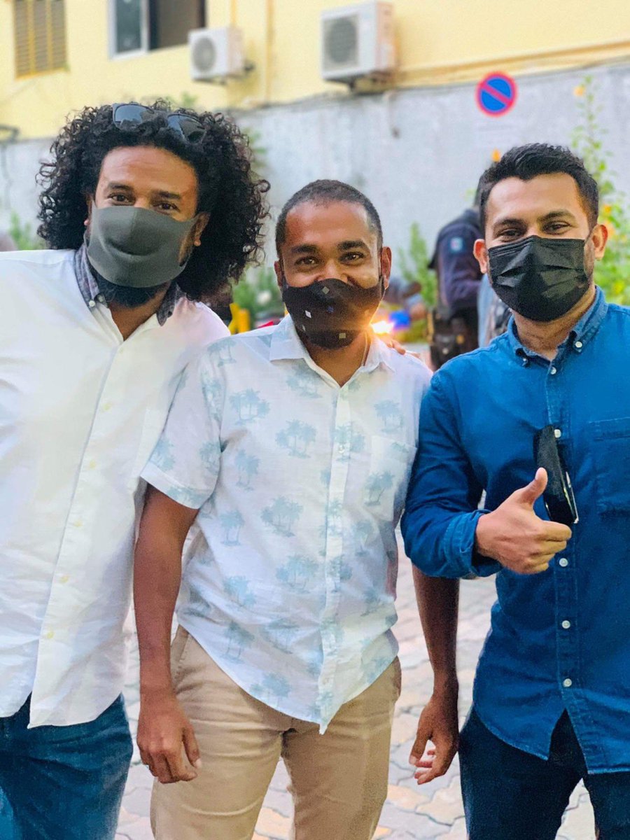 In nights like these, the absence I feel most is that of my beloved friend, <a href="/ShamaanW/">Mohamed Shamaan Waheed</a> 💔He has been framed and selectively imprisoned by <a href="/MMuizzu/">Dr Mohamed Muizzu</a>’s tyrant government.

#FreeShamaanNow