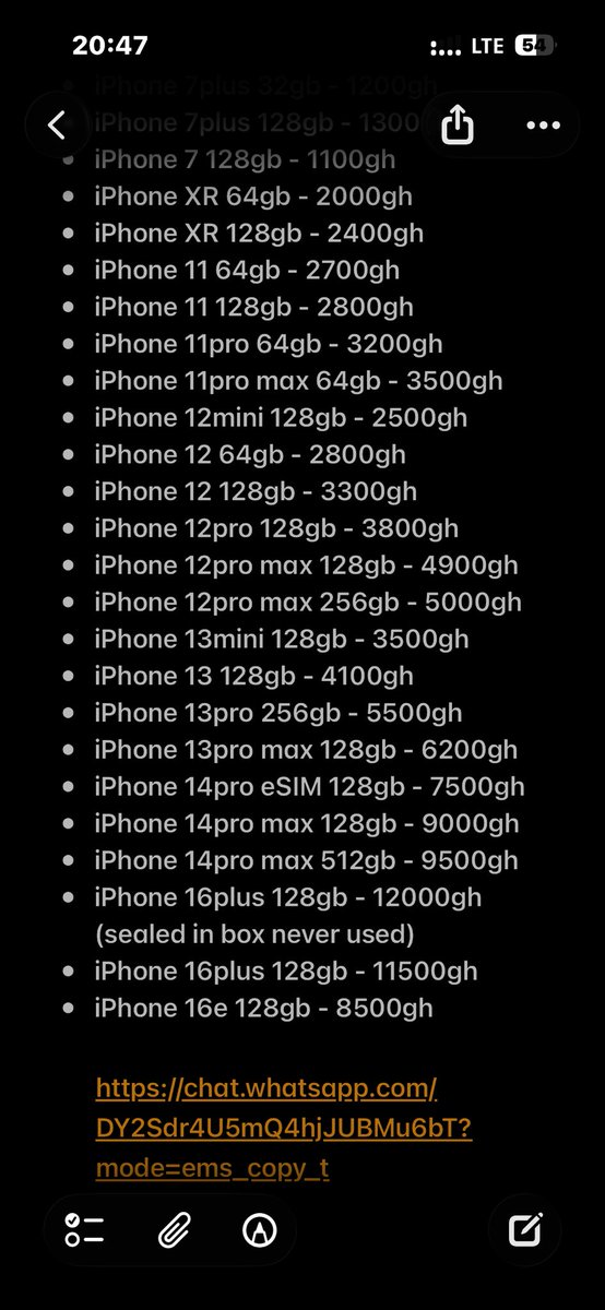 EkeyMichael's tweet photo. Contact me for all your affordable smartphones https://t.co/eRw0aZmqv5