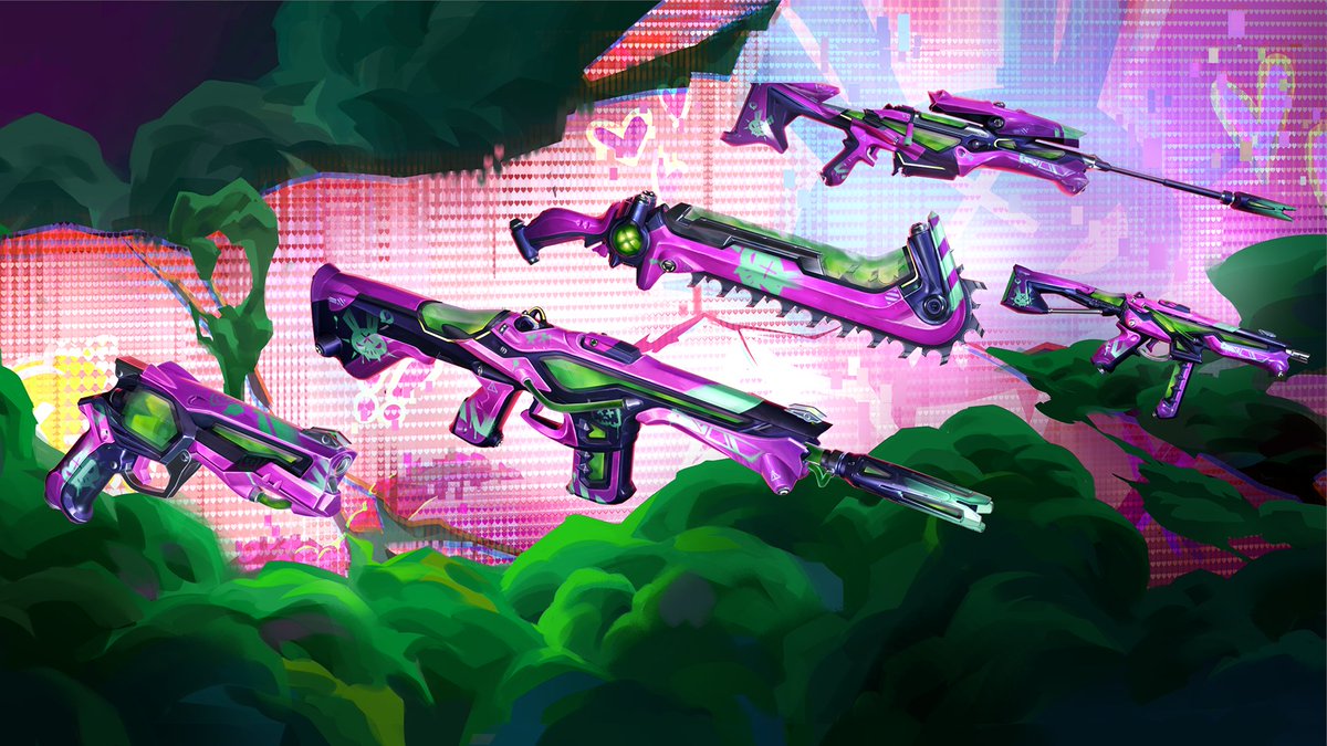 VALORANT's tweet photo. your enemies won’t know what hit them

Bubblegum Deathwish is available in your shop https://t.co/tmP5IOzJFw