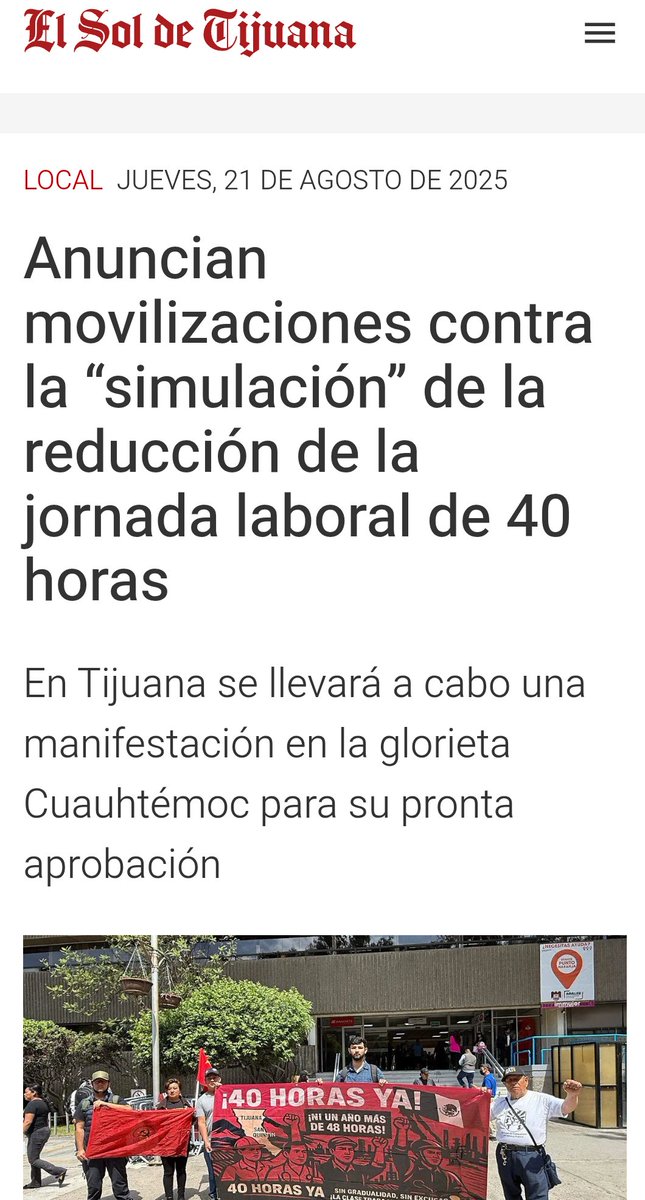 YoPorLas40Horas tweet media