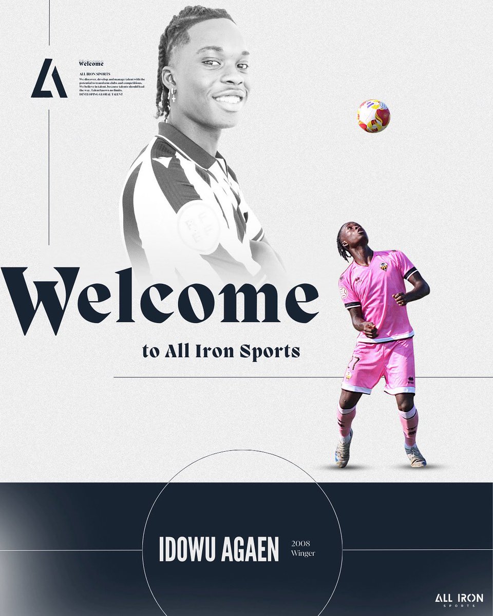 𝑾𝑬𝑳𝑪𝑶𝑴𝑬 𝑰𝑫𝑶𝑾𝑼 𝑨𝑮𝑨𝑬𝑵! 

We will be shaping the career of this young wingback with great dribbling ability and a constant threat in attack, showing an impressive physical presence also in defense. One of the top young talents rising through <a href="/CDCastellon/">CD Castellón</a>'s Academy!