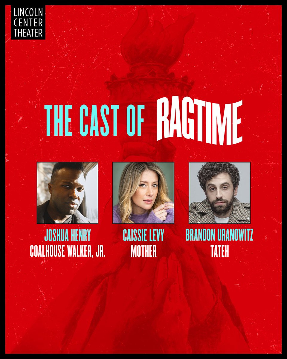 LCTheater's tweet photo. Today’s the first day of RAGTIME rehearsals. We’re thrilled to introduce the newest members joining the company, our cast is officially complete!

Performances begin September 26 at Lincoln Center Theater’s Vivian Beaumont Theater. Tickets are available now. https://t.co/OBOk6wGjR9