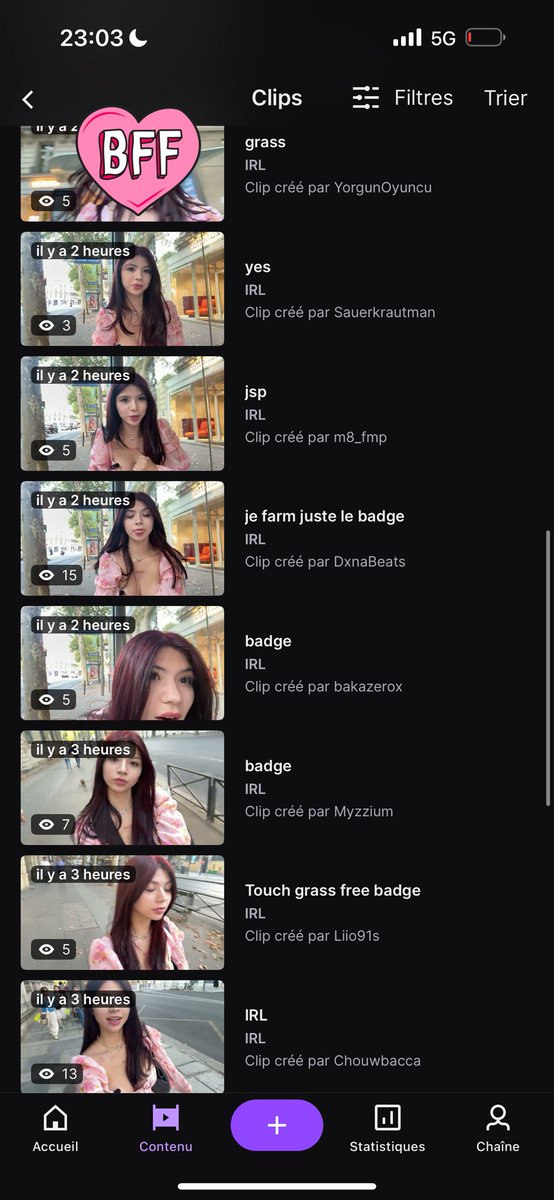 le live était trop bien merci guys mais pq y’a 25 clips qui ont été fait xptdrrrrrrrrr