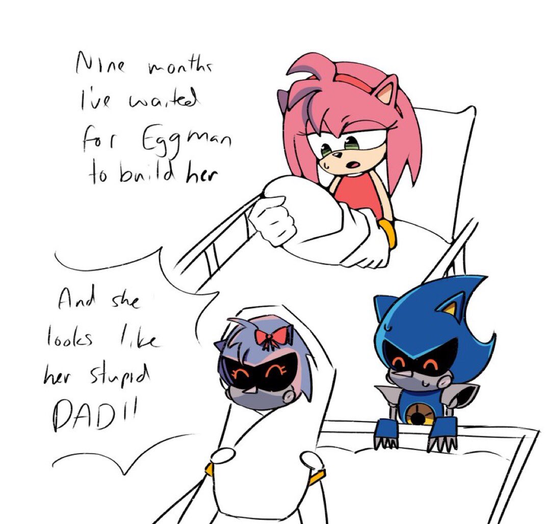 Metal_Robotnik_'s tweet photo. //This silly thing I made… https://t.co/0LCtonMSF7