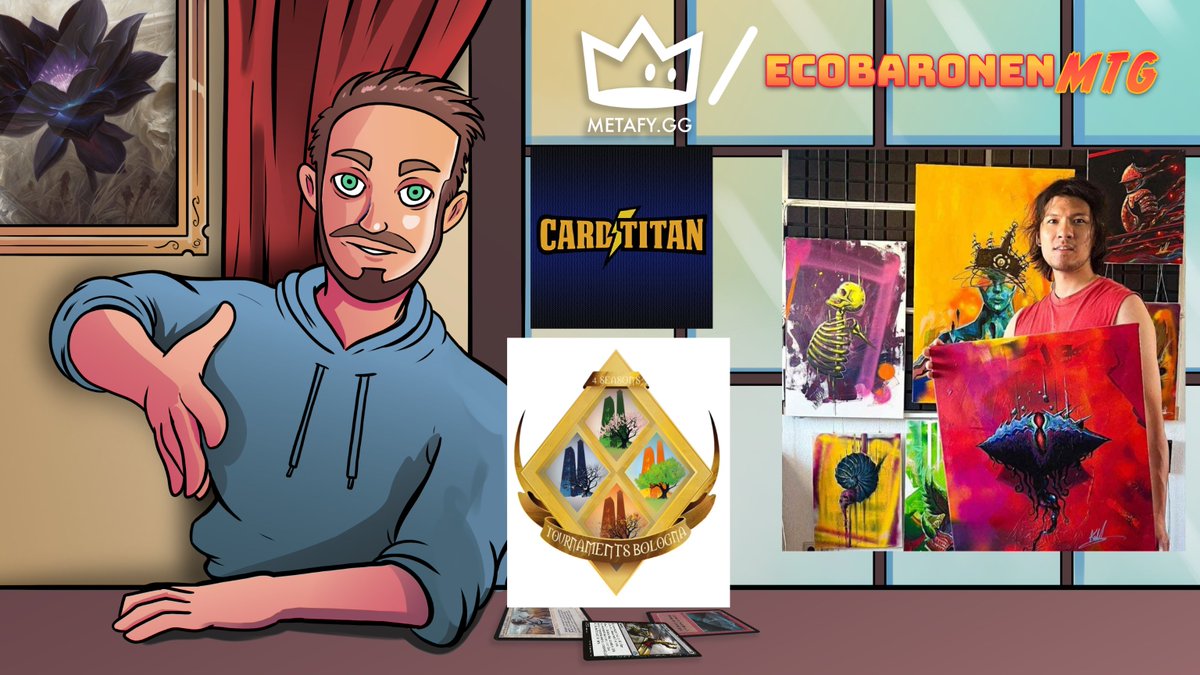 Andreas / ecobaronenMTG (@ecobaronen) on Twitter photo Eco-ternal Weekend - mark your calendars!π§‘
β
Legacy & Vintage
β
Custom paintings from <a href="/Sawatarix/">KAI β³ SAWATARI</a>
β
Magic Online
β
750 Treasure Chests guaranteed
β
Supported by <a href="/Card_Titan/">Card Titan</a> & <a href="/4Tournaments/">4SeasonsTournaments</a>
β¬οΈ Details & Tickets! Eco-ternal Weekend - mark your calendars!π§‘
β
Legacy & Vintage
β
Custom paintings from <a href="/Sawatarix/">KAI β³ SAWATARI</a>
β
Magic Online
β
750 Treasure Chests guaranteed
β
Supported by <a href="/Card_Titan/">Card Titan</a> & <a href="/4Tournaments/">4SeasonsTournaments</a>
β¬οΈ Details & Tickets!