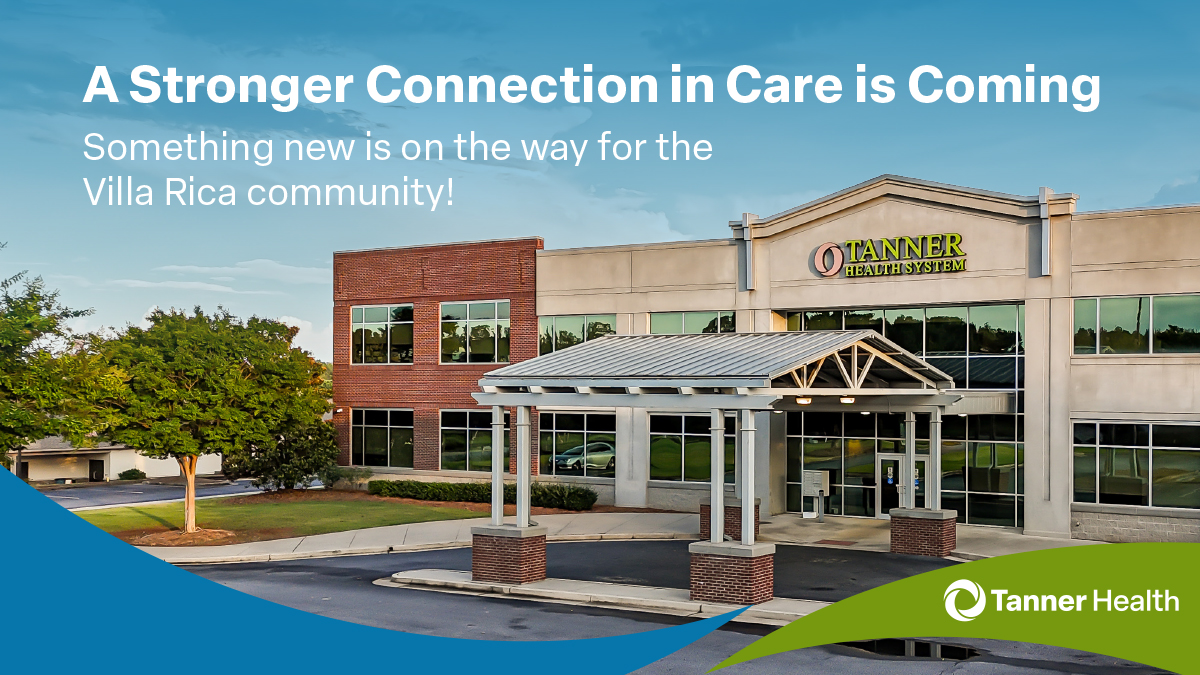Tanner Primary Care at Mirror Lake and Villa Rica Family Medicine will soon unite as Tanner Primary Care of Villa Rica.

Follow Tanner Primary Care at Mirror Lake on Facebook for updates.

#PrimaryCare #VillaRica #WestGeorgia #TannerPrimaryCareOfVillaRica #TannerHealth