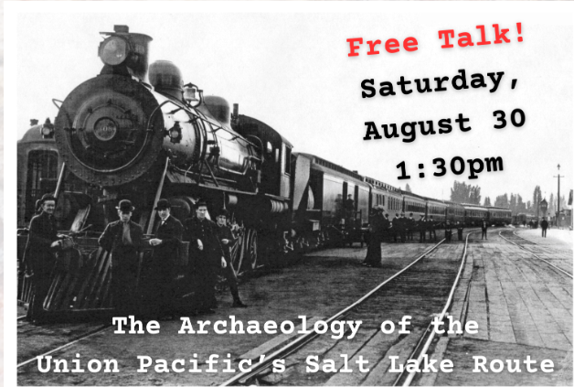 DRI archaeologist Jeffrey Wedding will present The Archaeology of the Union Pacific's Salt Lake Route on Aug 30 @ 1:30pm at Thompson's Opera House in #Pioche, NV. Learn about investigations along the San Pedro, LA, &amp; Salt Lake #Railroad from 1903 to 1905. bit.ly/upslroute