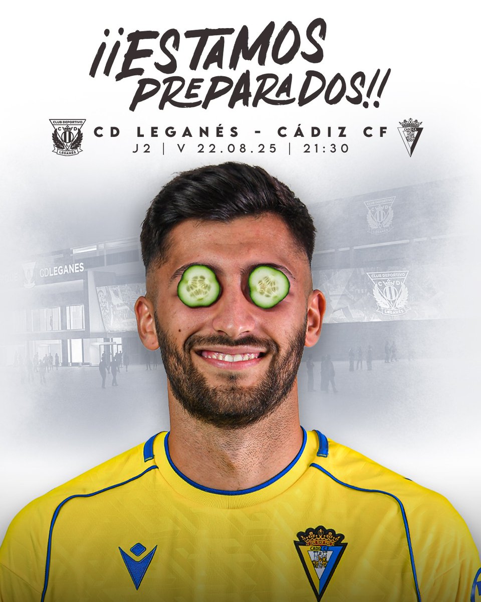🖼️ CARTEL | 𝗡𝗼 𝗵𝗲𝗺𝗼𝘀 𝘃𝗲𝗻𝗶𝗱𝗼 𝗮 𝗟𝗲𝗴𝗮𝗻𝗲́𝘀 𝗮 𝗿𝗲𝗹𝗮𝗷𝗮𝗿𝗻𝗼𝘀 🫡

#LeganésCádiz
