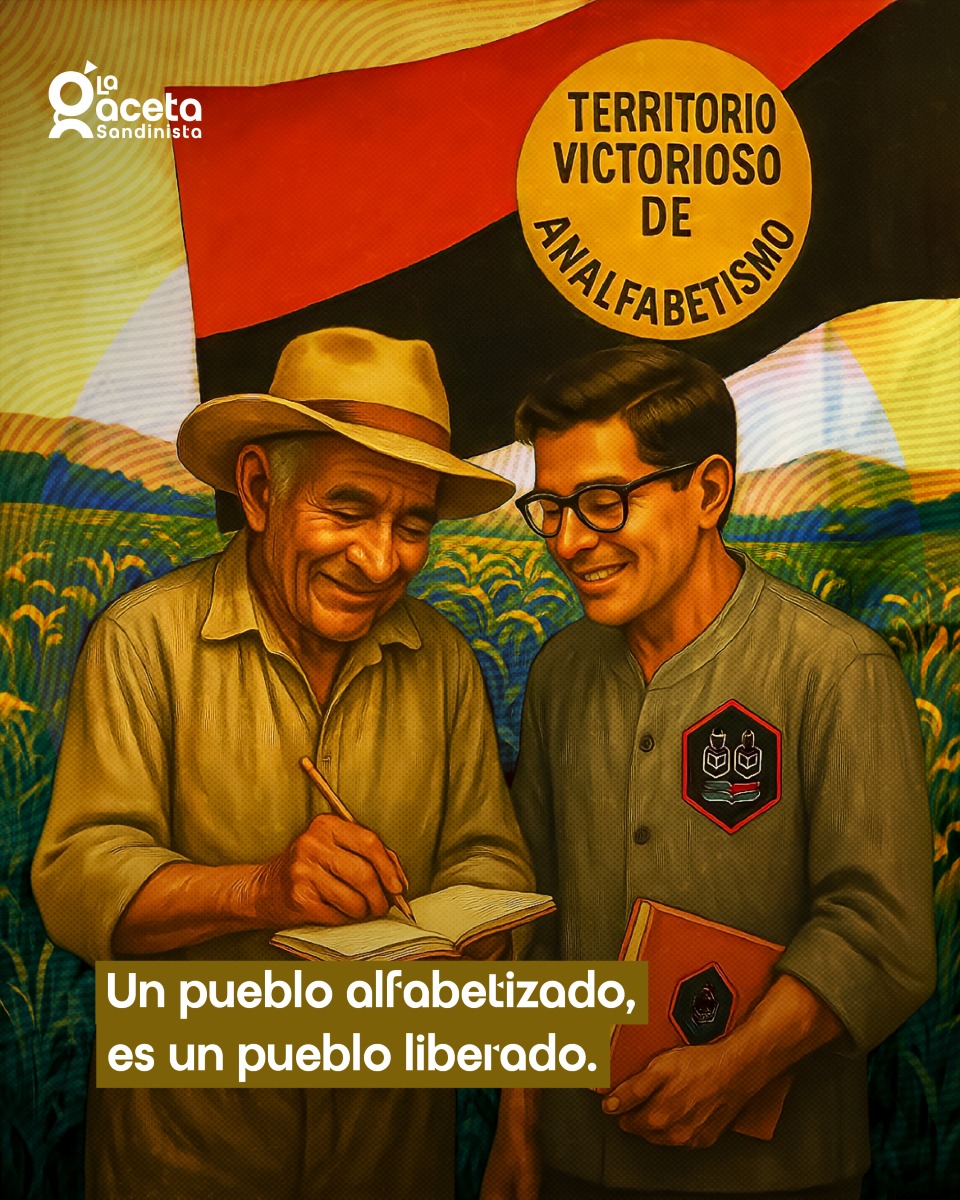 Garantizar una Educación Gratuita a todos los niveles es Alfabetizar, es Educar con Amor y Garantizar Valores Revolucionarios. #FNT #TanialaGuerrillera