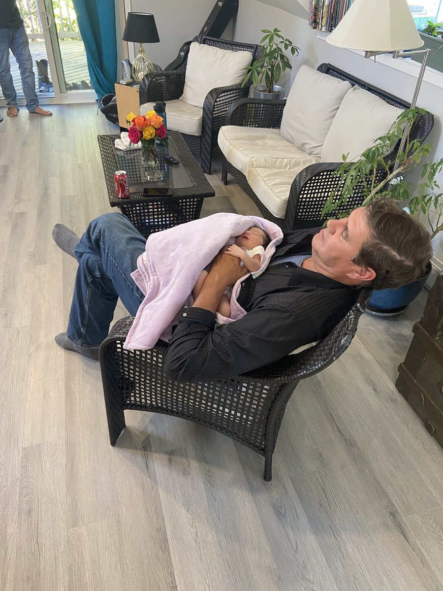 A new granddaughter is a great reason to take a break from the rat race