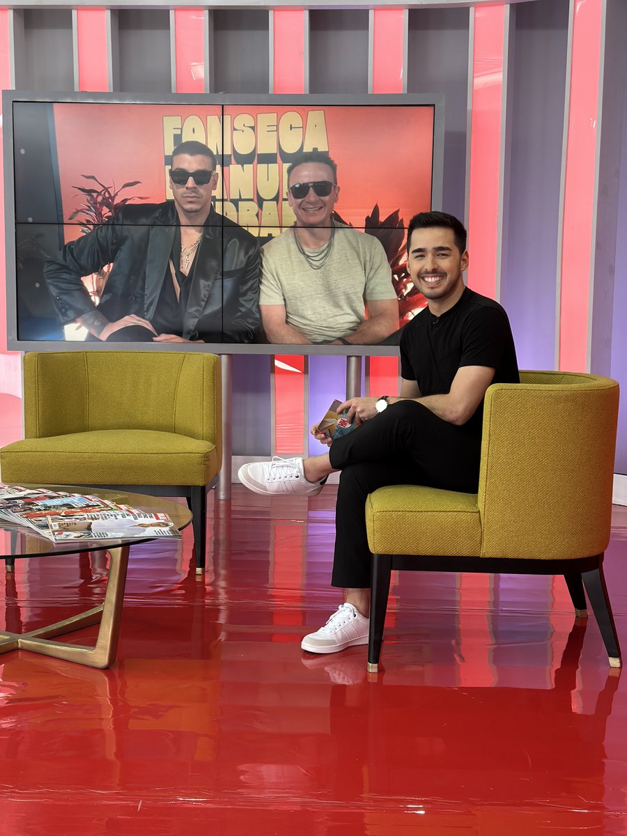 Hoy en La Hora ¡HOLA! Fonseca y Manuel Medrano nos cuentan de su nuevo proyecto. No se los pierdan, después de #LasReinasDelShopping