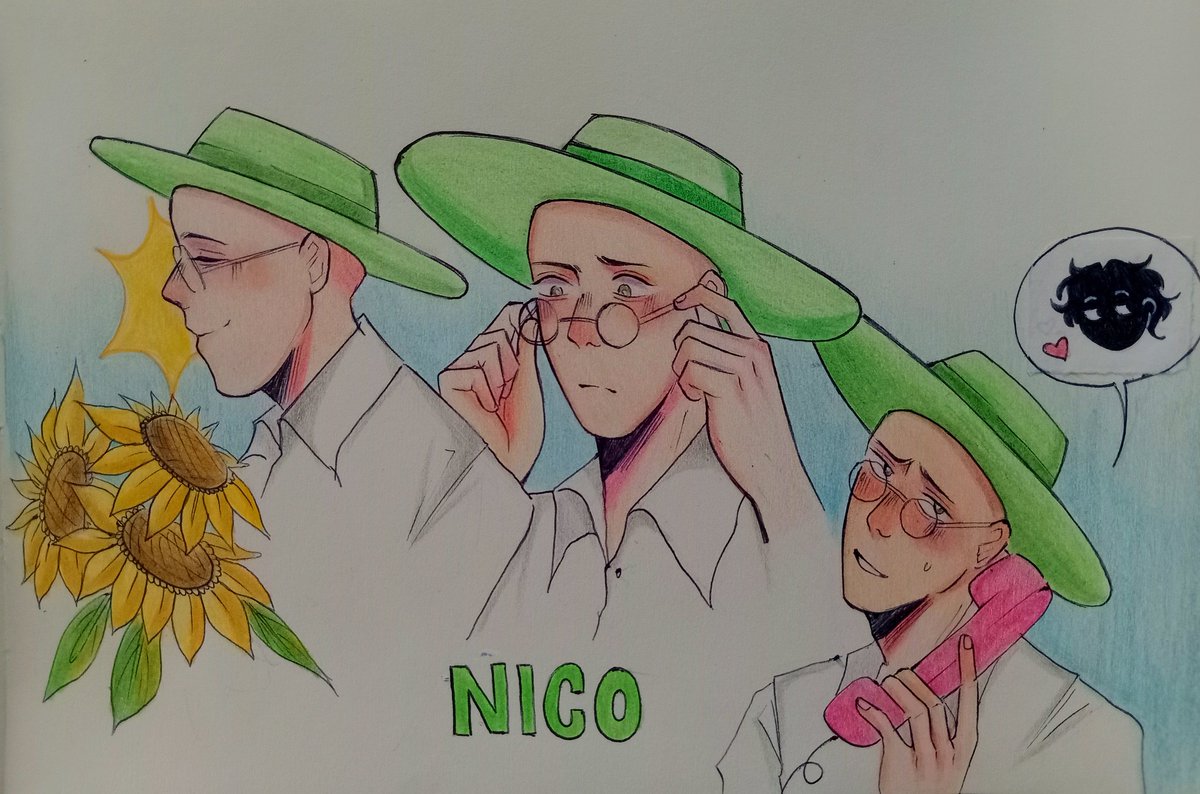Stupteart's tweet photo. Nico 🌻
#cdntwt #cuartetodenos #cuartetodenosfanart https://t.co/3N9iHdLwQK