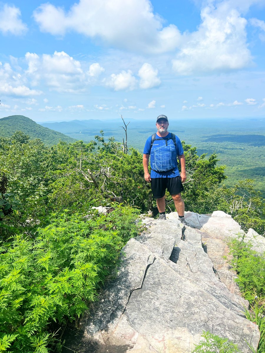 On the Pinhoti Trail at Cheaha State Park in Delta,
Alabama.
