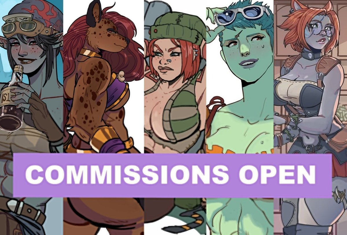 ✨ COMMISSIONS OPEN ✨

Opening up 5 slots for commission for next month! Would love to draw your FFXIV, WoW, D&amp;D or any other characters! 

Feel free to DM me if interested!
TY in advance for 💙 and rexittes!
