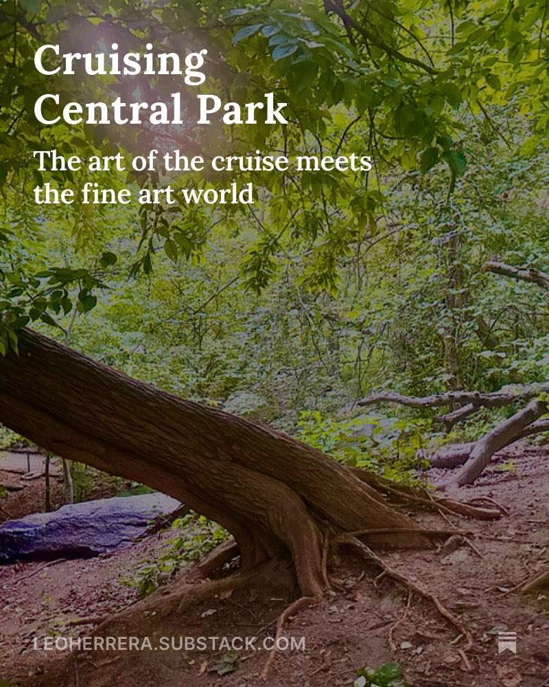 herreraimages's tweet photo. Did cruising the Ramble live up to the hype and history? Now in my Sex and Culture newsletter! https://t.co/2YZTbjv7yU