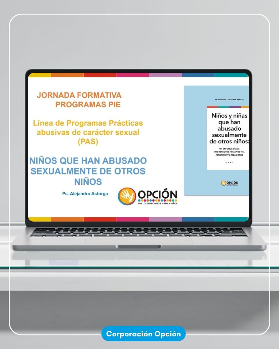 Los equipos de los programas #PIE de Corporación Opción se reunieron en Jornada de Transferencia Técnica telemática, en materia PAS. 
La actividad contó con la exposición del Coordinador de Línea PAS y Director de Asesoría Técnica de Corporación Opción, Alejandro Astorga.