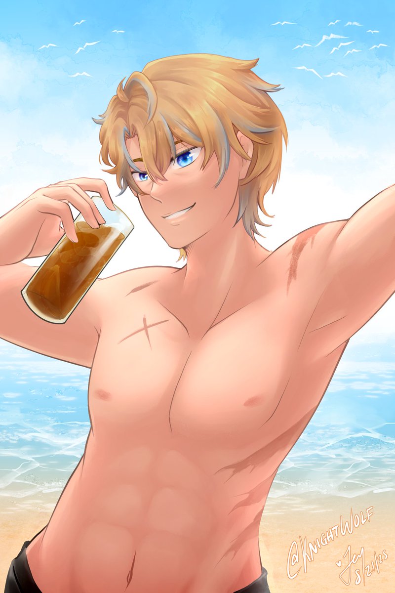 Knight Wolf ⚔️ 🐺 mercenary Captain (@knightwolfvt) on Twitter photo It's a bit hot out here lately, so why not grab a cold drink with your captain? Then I'll make us some BBQ
🎨 <a href="/jey_vt/">Jey 雨色杰 🧋🐉🌦️ // boba-obsessed //</a> It's a bit hot out here lately, so why not grab a cold drink with your captain? Then I'll make us some BBQ
🎨 <a href="/jey_vt/">Jey 雨色杰 🧋🐉🌦️ // boba-obsessed //</a>