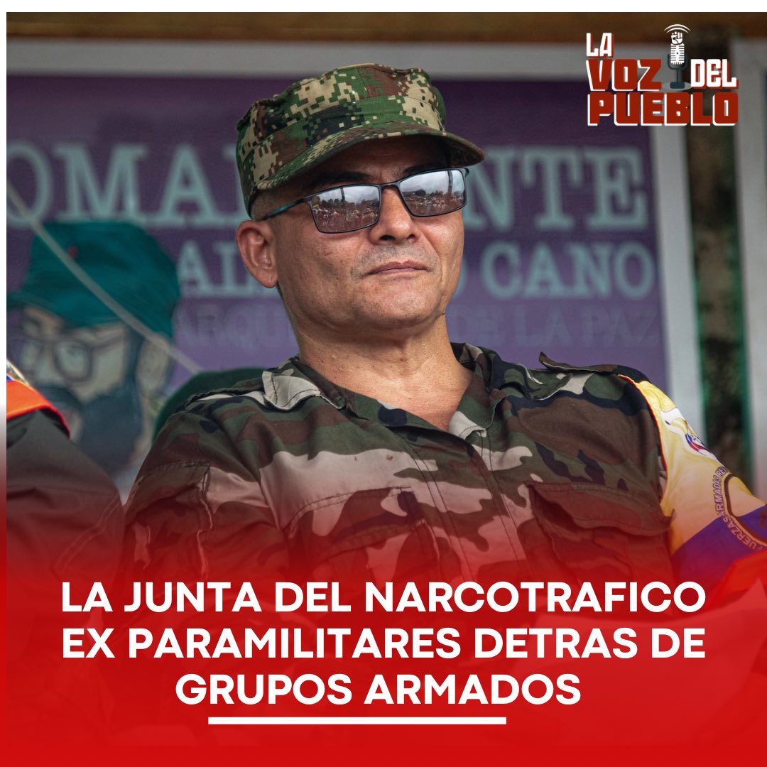La Voz del Pueblo (@lavozdepueblo1) on Twitter photo La Junta del Narcotráfico lidera a los grupos armados en Colombia, según <a href="/petrogustavo/">Gustavo Petro</a>
Tras la derrota militar sufrida por la columna Carlos Patiño en el cañón del Micay, el presidente Gustavo Petro advirtió que la reacción de las disidencias armadas se tradujo en actos La Junta del Narcotráfico lidera a los grupos armados en Colombia, según <a href="/petrogustavo/">Gustavo Petro</a>
Tras la derrota militar sufrida por la columna Carlos Patiño en el cañón del Micay, el presidente Gustavo Petro advirtió que la reacción de las disidencias armadas se tradujo en actos