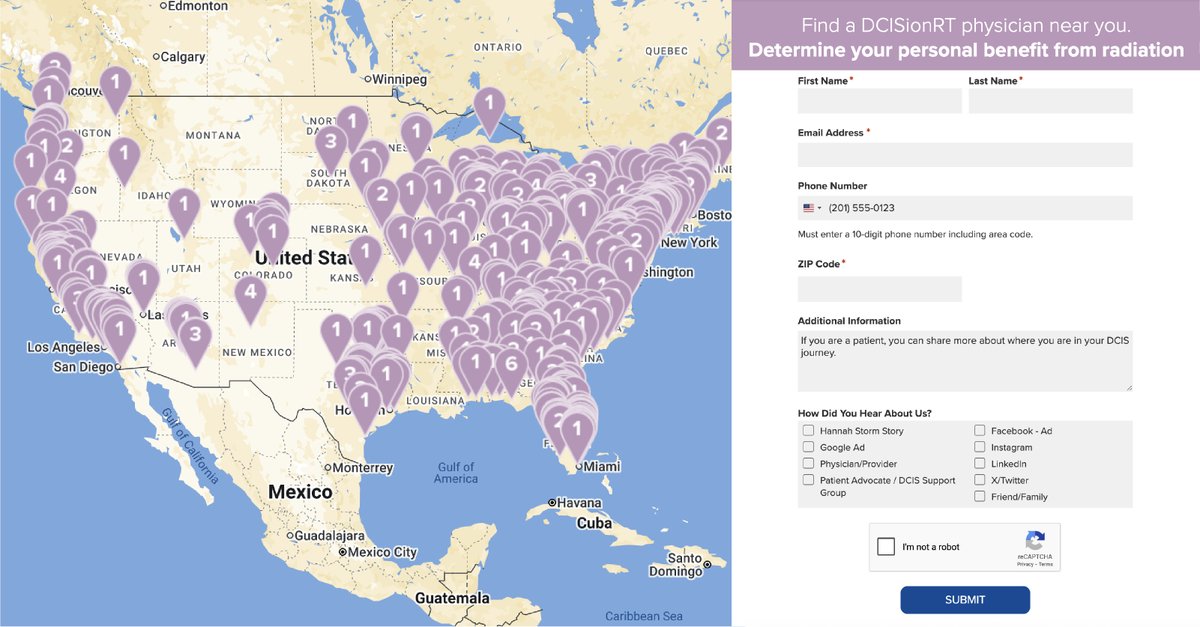 Looking to see if DCISionRT is in your area? Our website shows where physicians are who order our test. Enter your zip code, check out the map, then click on the link to contact our team—we will send you the information!  bit.ly/4jYoDKh