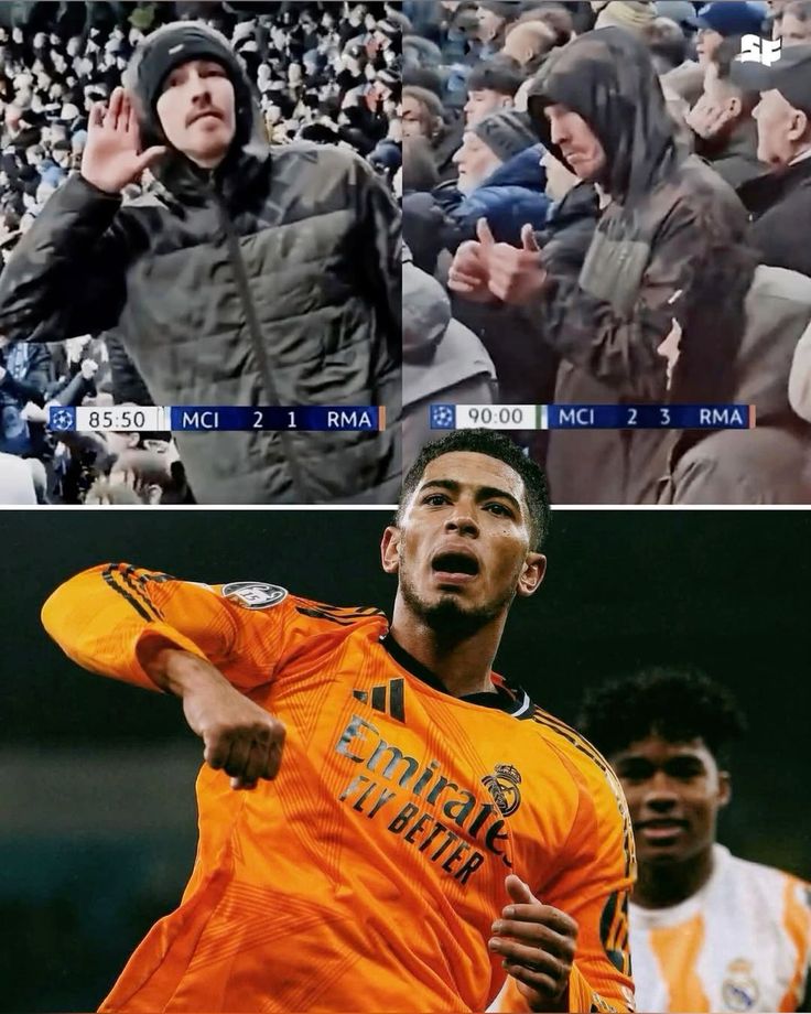 Don't celebrate against Real Madrid until the referee whistles the end.