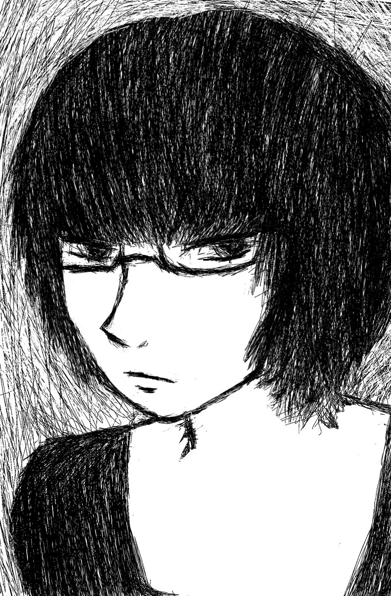portrait of sawa nakamura from aku no hana