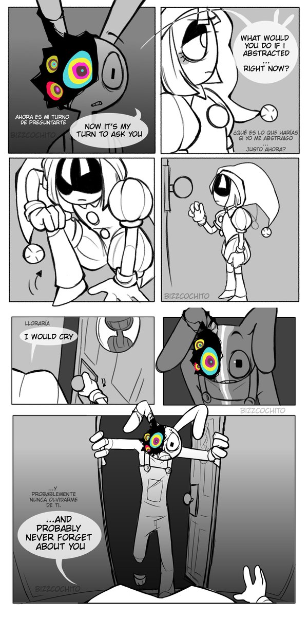 "talk" part 2 (_END_)
#TADC #TheAmazingDigitalCircus #funnybunny #jax #pomni #tadcfanart