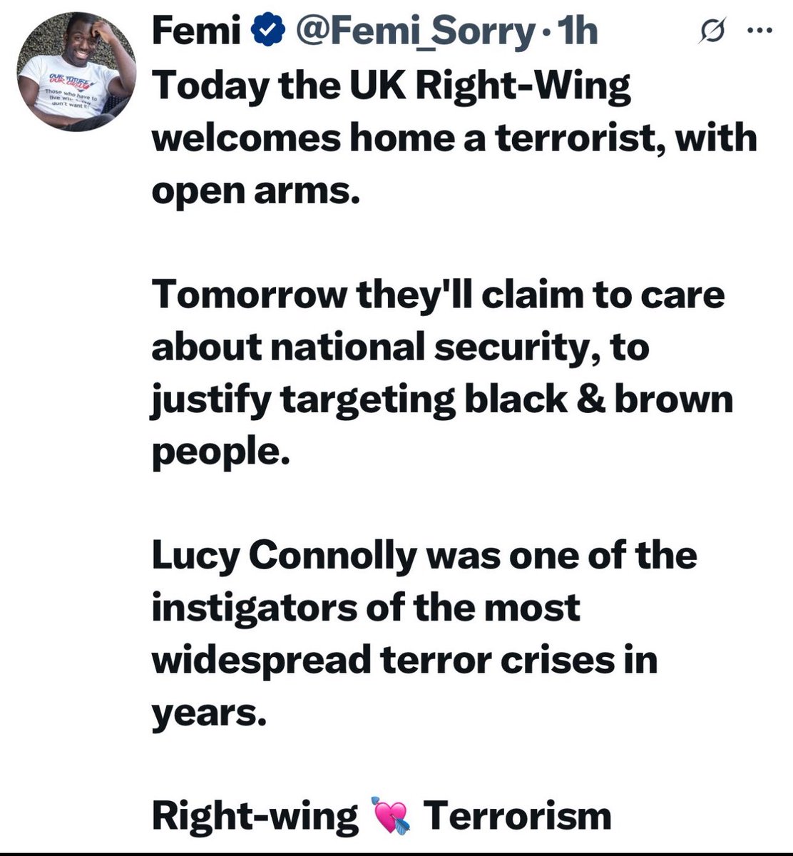 I hope Lucy Connolly has good lawyers. 👇🏻