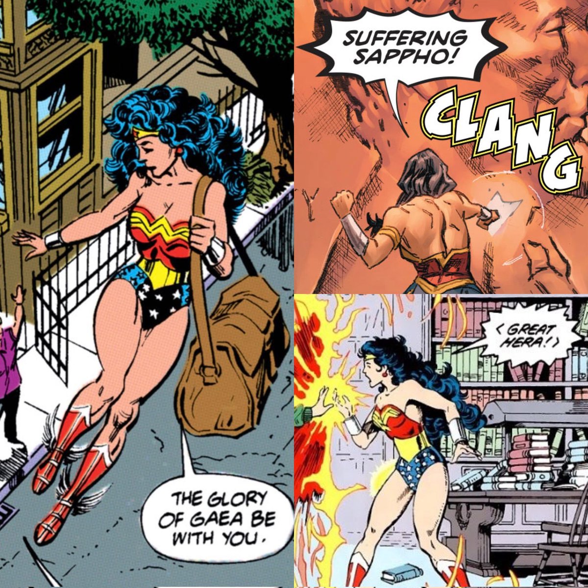 it’s gonna be so exciting when we actually get to see wonder woman dropping her catchphrases on screen