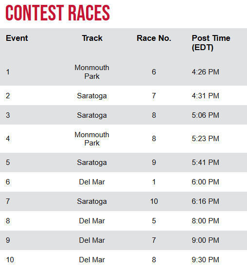 DON'T FORGET - tomorrow is ANOTHER opportunity to play for a 2025 BCBC seat through the <a href="/BreedersCup/">Breeders' Cup</a> Horseplayers Tour! Just a $20 entry fee  with the proceeds going to thoroughbred aftercare. Only a few weeks left to earn your spot in the playoffs, which begin on Oct. 3