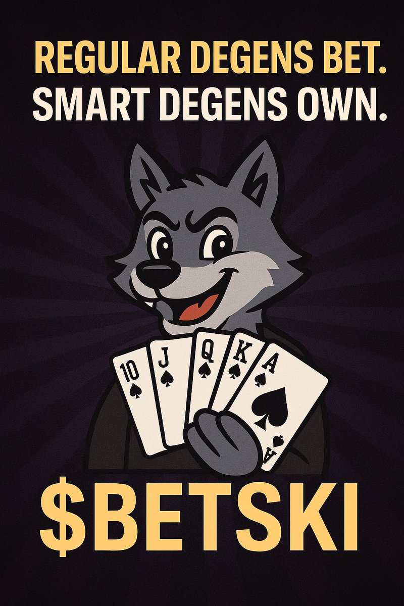 Navigator Nami (@navnamii) on Twitter photo Regular degens bet. Smart degens own. ✨ $BETSKI presale is your shot at flipping the table. USD + crypto profits, AI edge, and real own the house power. Doors closing soon ⏰ <a href="/BetskiToken/">Betski | $BETSKI - Online Betting Platform</a> Regular degens bet. Smart degens own. ✨ $BETSKI presale is your shot at flipping the table. USD + crypto profits, AI edge, and real own the house power. Doors closing soon ⏰ <a href="/BetskiToken/">Betski | $BETSKI - Online Betting Platform</a>