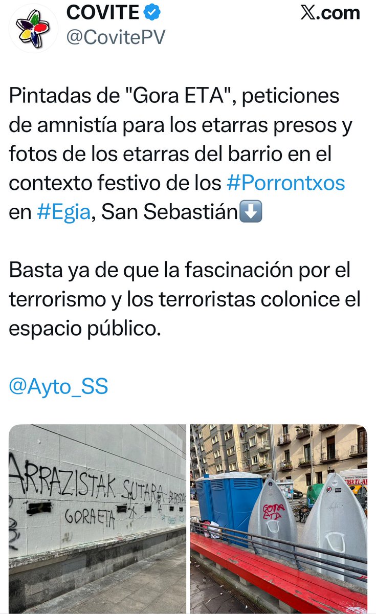 Con un poco de suerte a los que no les guste la programación del Festival, pueden pasarse por Egia , que seguramente estará en fiestas y los Porrontxos serán más de su gusto .. por proponer alternativas..