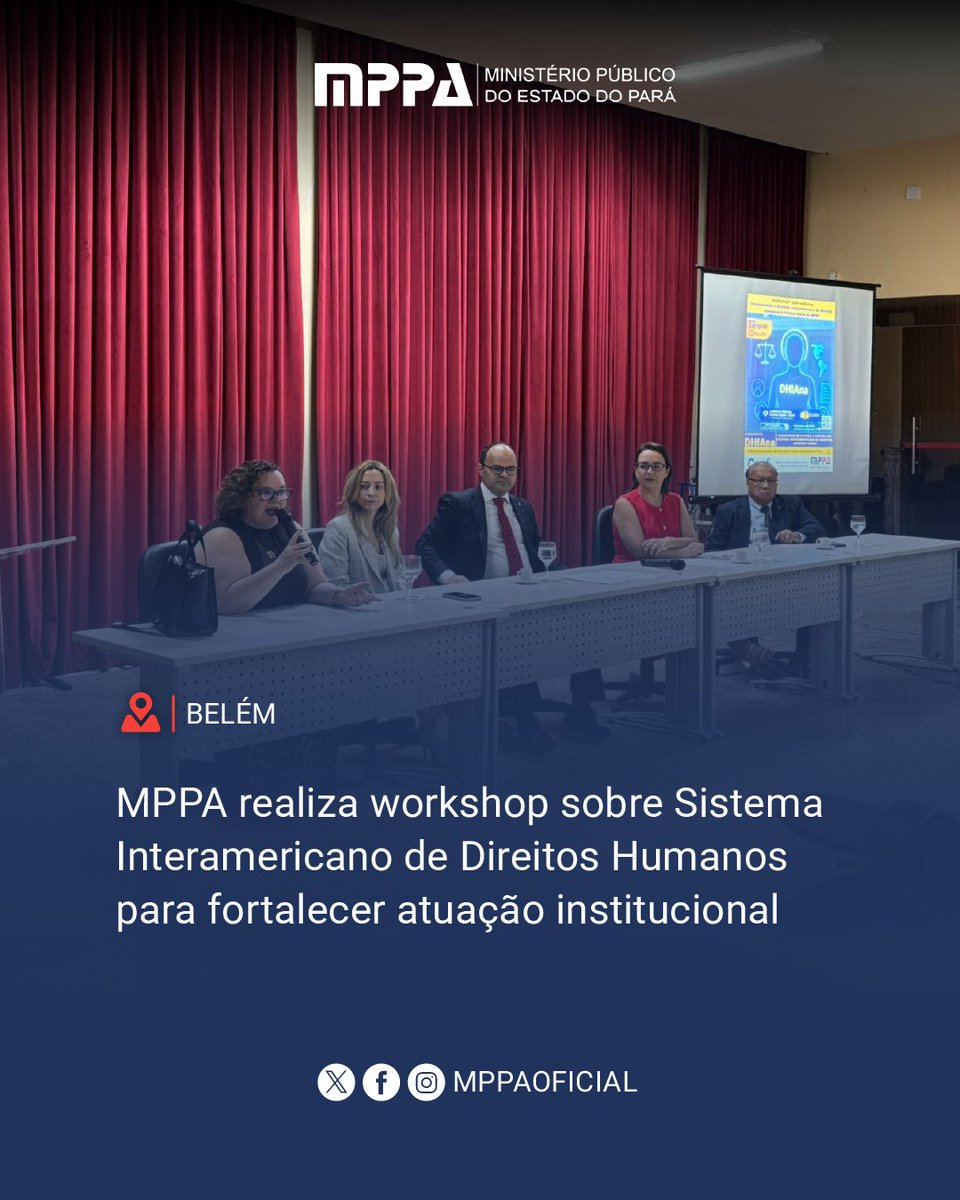 A iniciativa busca inovar e fortalecer a cultura de acesso às fontes interamericanas na defesa dos direitos humanos, voltada especialmente aos integrantes do órgão ministerial.

↪️mppa.mp.br/noticias/mppa-…