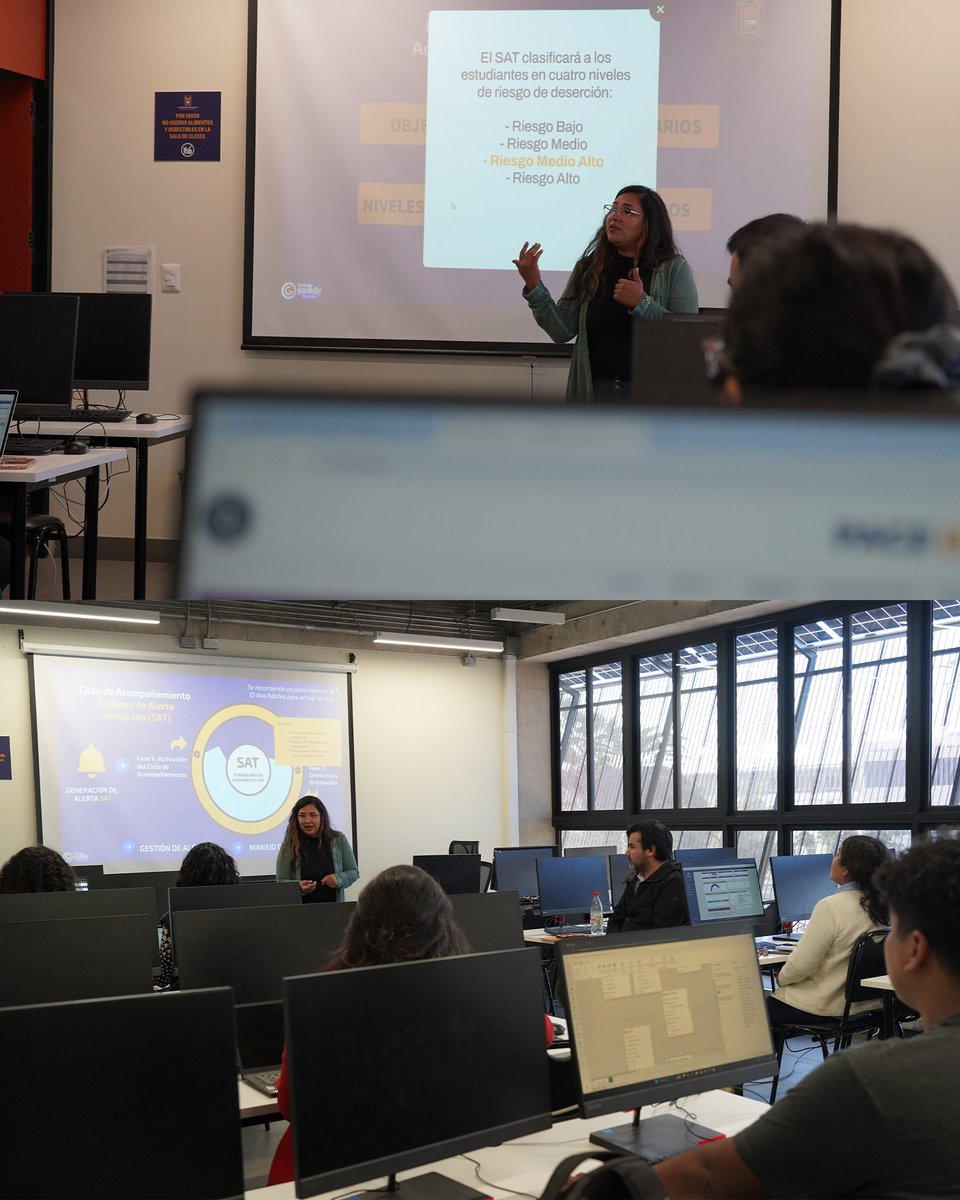 dido_uta's tweet photo. 📊 La @UTarapaca implementa el Sistema de Alerta Temprana (SAT), una estrategia para detectar a tiempo necesidades académicas y activar apoyos oportunos a estudiantes de primer año.

👉 Más info: https://t.co/mEy7dS5J8C https://t.co/AtZmFp5jZl