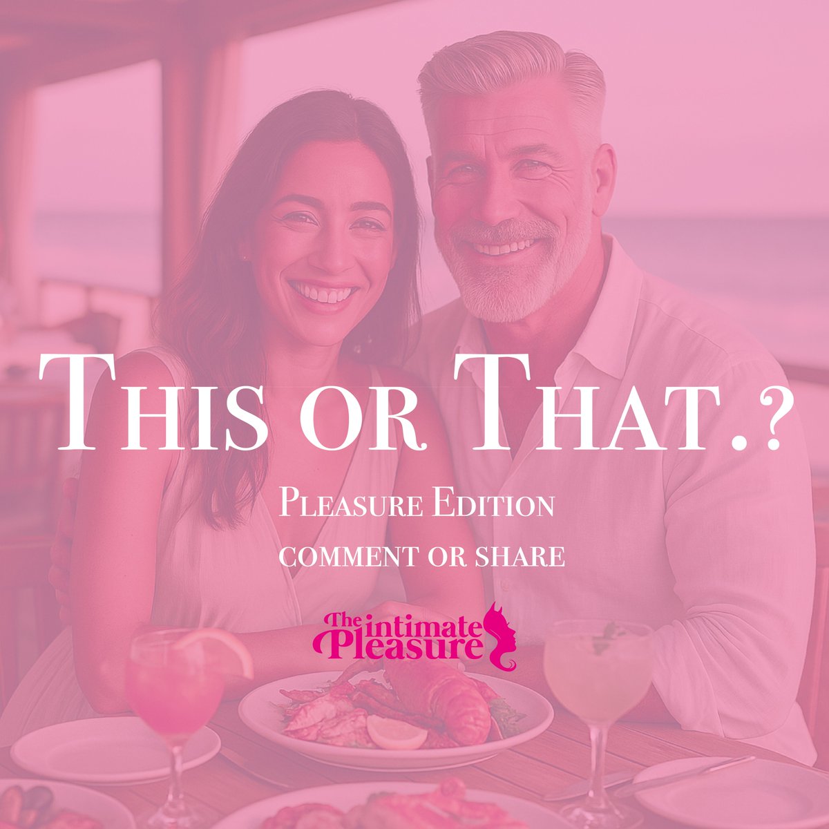The_IntimateP's tweet photo. 🔥 Warming or 🍓 Flavored lube?
💜 Couples toy or 💖 Solo essential?
🎭 Blindfolds or 🖐️ Handcuffs?
It's time for THIS or THAT!
Reply below with your picks 👇
No judgment. Just pleasure.
👉 https://t.co/Jv7AYJ3H0Y
#thisorthat  #PleasurePoll #TheIntimatePleasure https://t.co/ucg5s6l8DP