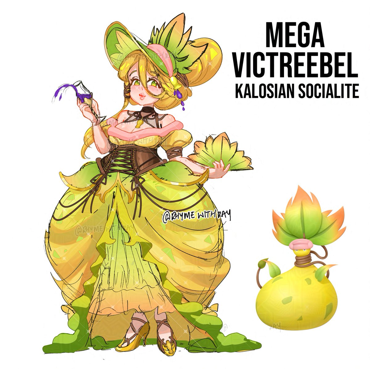 🍷🍃MEGA VICTREEBEL IS SO FUNNY AND GOOFY
anyway... how'd I do? 👉👈💦