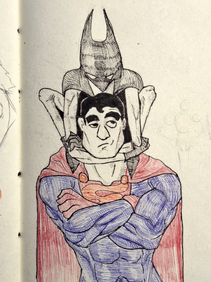 #SuperBat but like, weird ass proportions