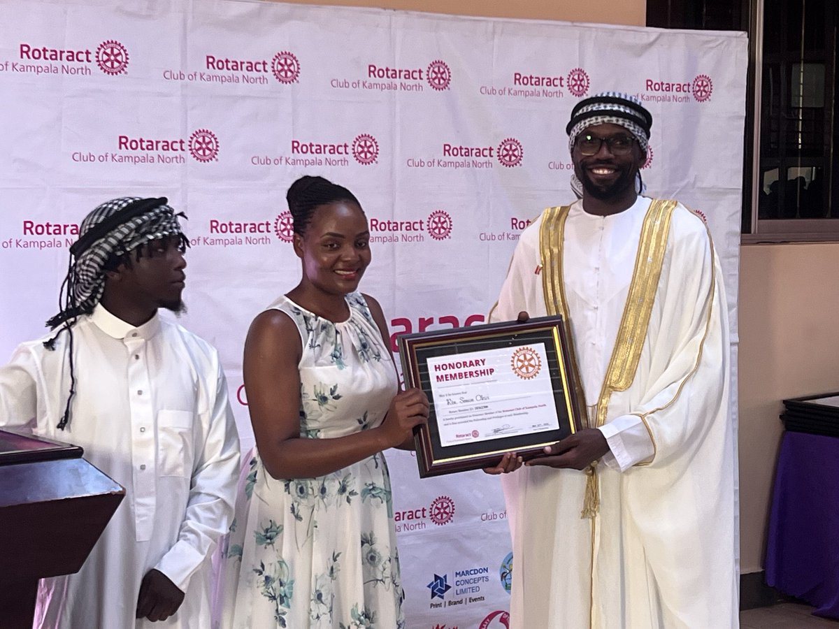 SimonOkwi1's tweet image. I got inducted into @kanosug as a honorary member.🤗
I love this place and the visible impact, Rotaract is SPECIAL and our Community activities are meant to be beneficial to all concerned.
#ItsTimeToJoinRotaract