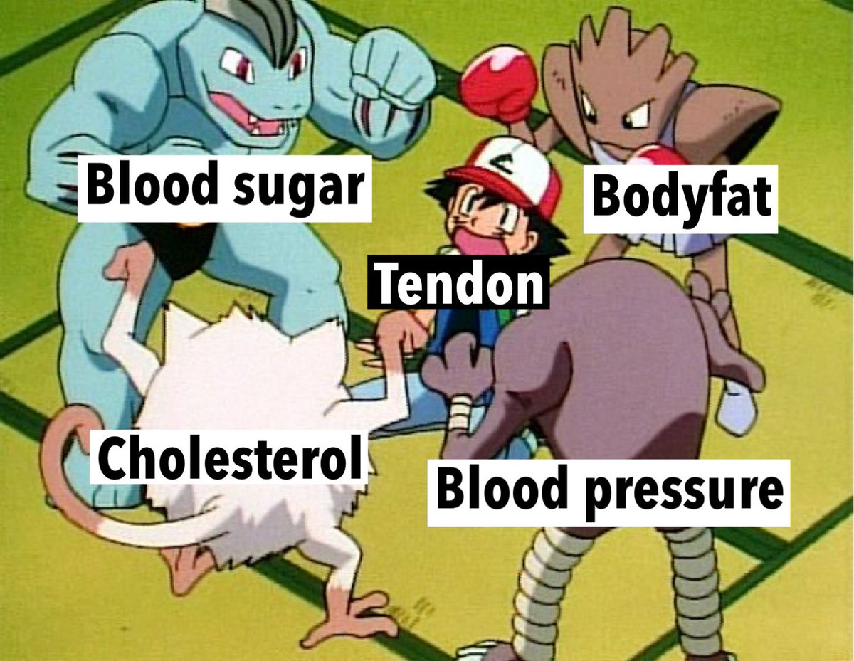 jake_tuura's tweet photo. Bad for tendon:

- Diabetes
- Obesity
- Hypertension
- Hyperlipiaemia 

Get metabolically healthy.

https://t.co/fdFZLKhAU5 https://t.co/9nw8n3HXCi
