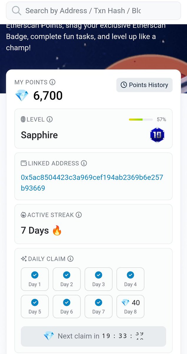 0xfeiyuka01.ton (πΈ, πΏ) π (@infba) on Twitter photo Top 18% of OGs in <a href="/etherscan/">etherscan.eth</a> points not bad for it . πΈπ
Hope in 1% OGs in end event 31/08/2005 π₯Ή
Proof of Activity in here β¨
#10YearsofEtherscan Top 18% of OGs in <a href="/etherscan/">etherscan.eth</a> points not bad for it . πΈπ
Hope in 1% OGs in end event 31/08/2005 π₯Ή
Proof of Activity in here β¨
#10YearsofEtherscan