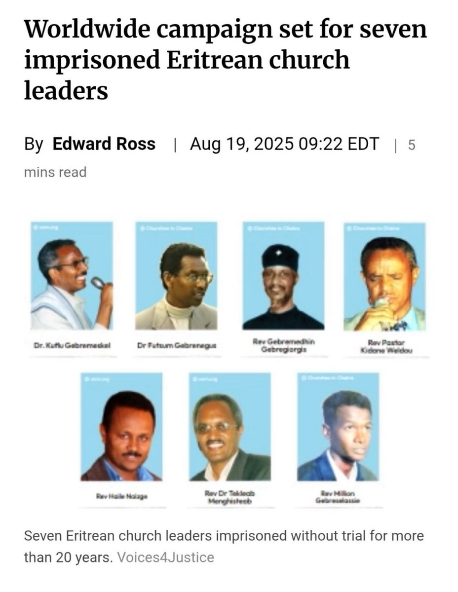 #Freemypastor #Eritrea 🇪🇷