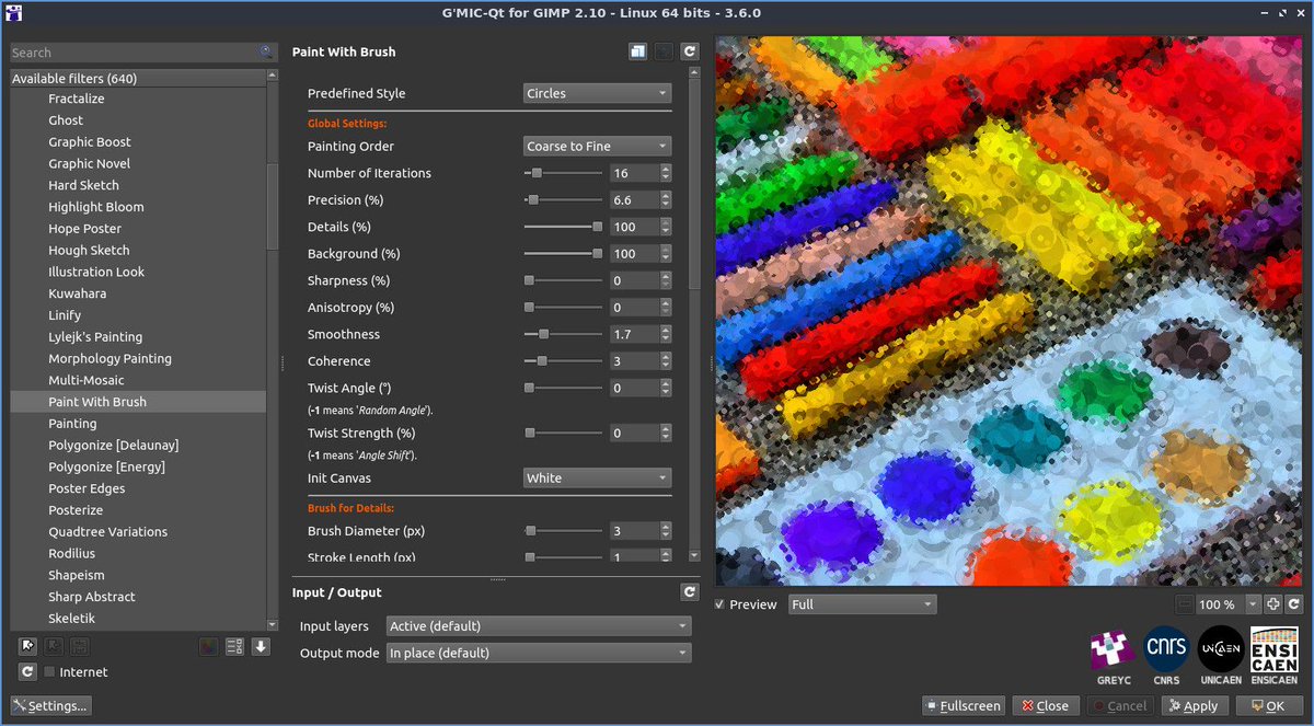 G'MIC (@gmic_eu) on Twitter photo Pleased to announce the release of an important new G'MIC version, numbered ▶️ 3.6.0◀️ , just in time for the start of the school year! 🎒 🏫 
▶️ Changelog: discuss.pixls.us/t/release-of-g… 
▶️ Download: gmic.eu/download.html 
No subscriptions, no limitations, just FLOSS for everyone!🎁 Pleased to announce the release of an important new G'MIC version, numbered ▶️ 3.6.0◀️ , just in time for the start of the school year! 🎒 🏫 
▶️ Changelog: discuss.pixls.us/t/release-of-g… 
▶️ Download: gmic.eu/download.html 
No subscriptions, no limitations, just FLOSS for everyone!🎁