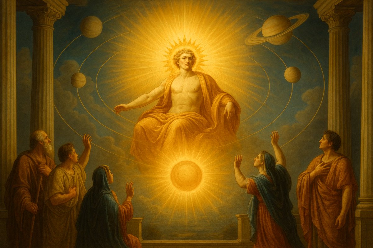 What is the Solar Logos? 

Not merely a star in the sky, but the secret Word of Divinity. 

The spiritual Sun that binds our cosmos in order and meaning.