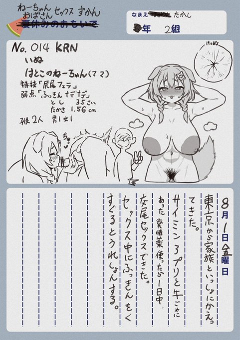 絵日記風エロガキ
ねーちゃん・おばさん せっくすずかん
No.014 Krn 