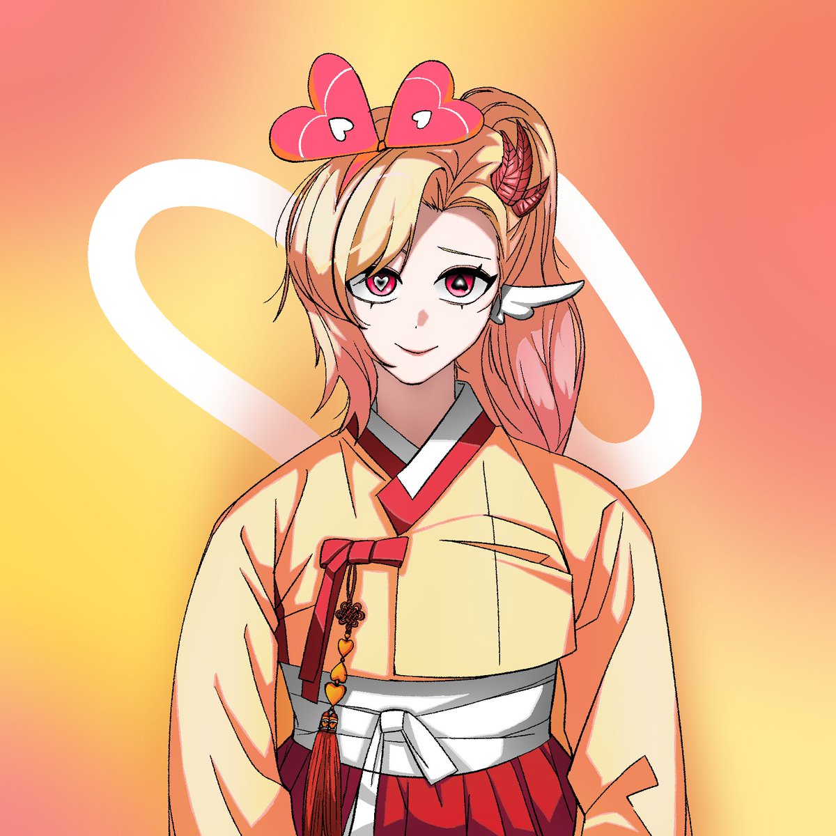 한복 그렸습니다~